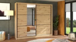 Home affaire Schwebetürenschrank Navara | Holztöne