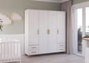 rauch SHINJO Kleiderschrank | Weiß 3