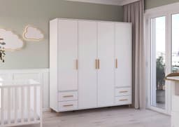 rauch SHINJO Kleiderschrank | Weiß