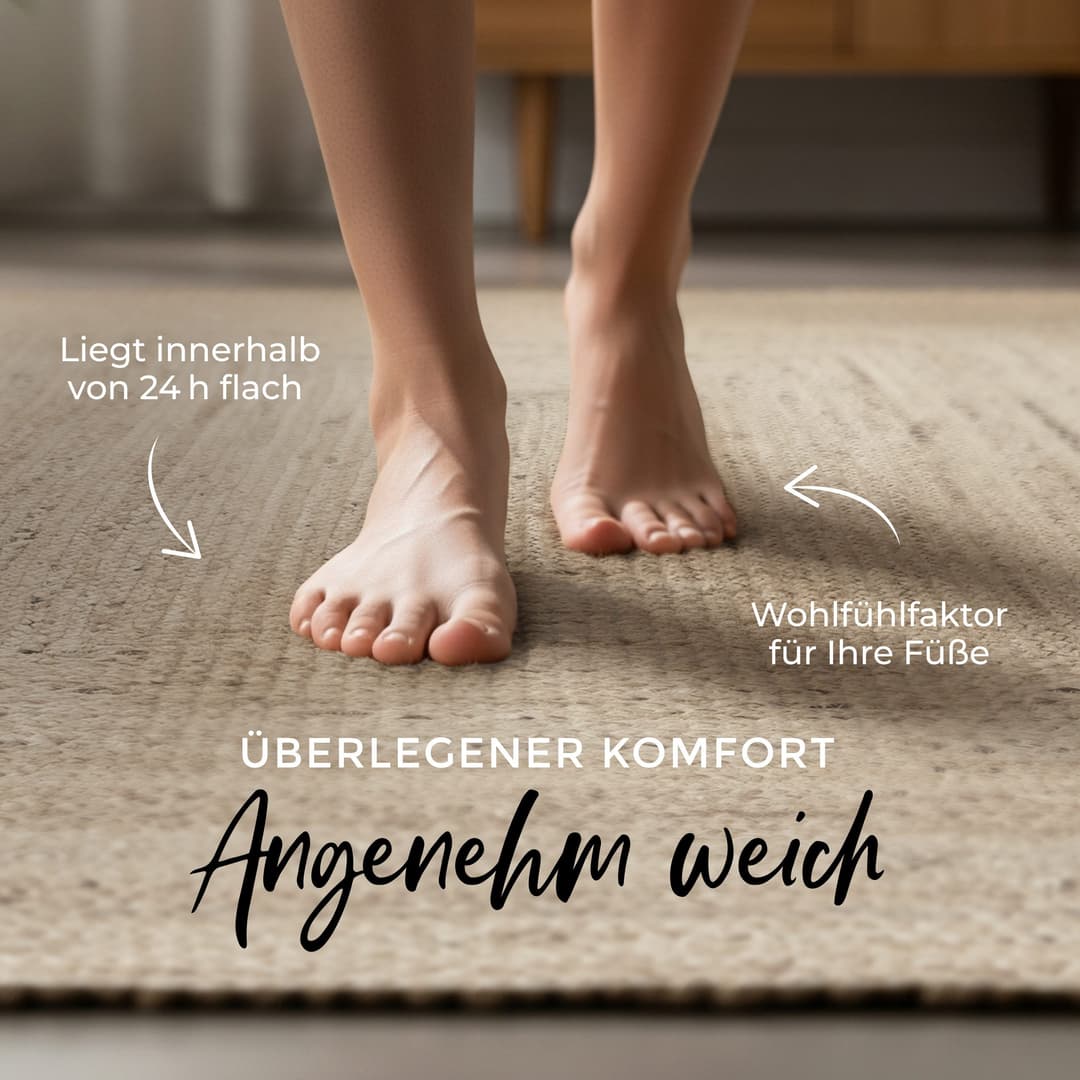 carpetfine Teppich Nele | Beige