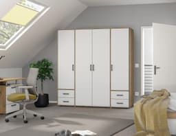 rauch Drehtürenschrank VOYAGER | Holztöne