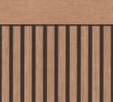 living walls Vliestapete Wallpanel Tapete Wandpaneele | Braun 2