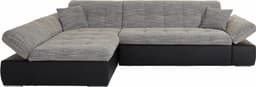 DOMO collection Ecksofa Moric | Grau