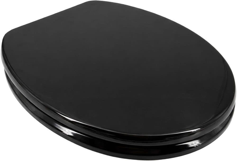 welltime WC-Sitz Classic Colours | Schwarz