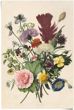 Reinders! Poster Blumenstrauß Stilleben | Mehrfarbig