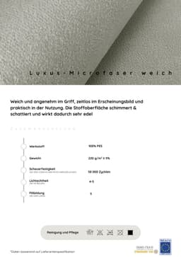 Home affaire Ecksofa Rice L-Form | Grün