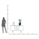Kare Design Vase Chameleon Jack Fruit 39 | Grün 5