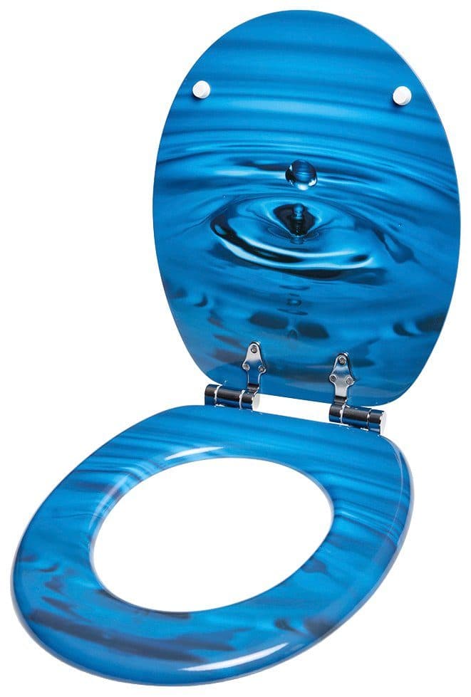 Sanilo WC-Sitz Tropfen | Blau