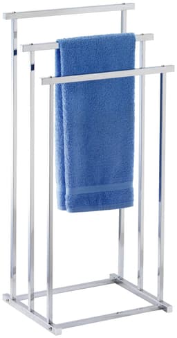 Wenko Handtuchständer Quadro | Silber