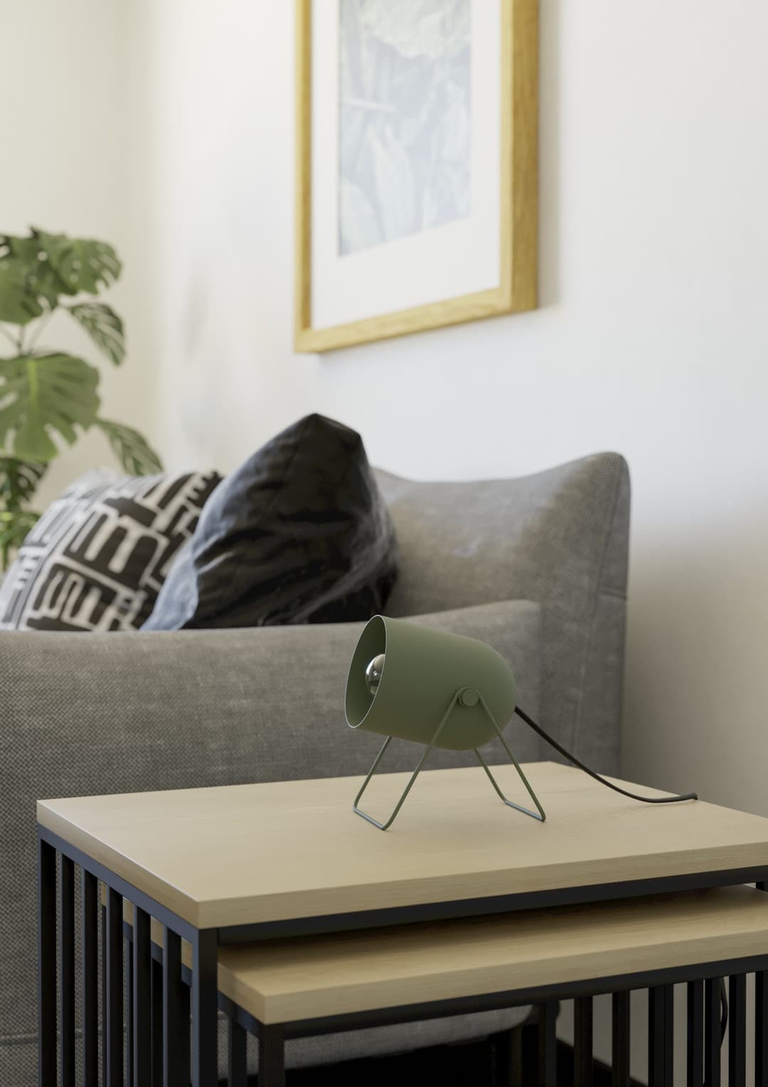 EGLO TILSTON Tischleuchte | Grün