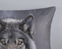 Good morning Wendebettwäsche Wolfie | Grau 4