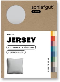 Schlafgut EASY JERSEY Kissenbezug | Grau