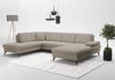 sit&more Wohnlandschaft Morris Jubi U-Form | Braun