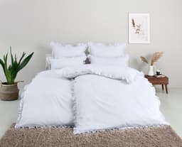 OTTO home Bettwäsche Violetta | Weiß