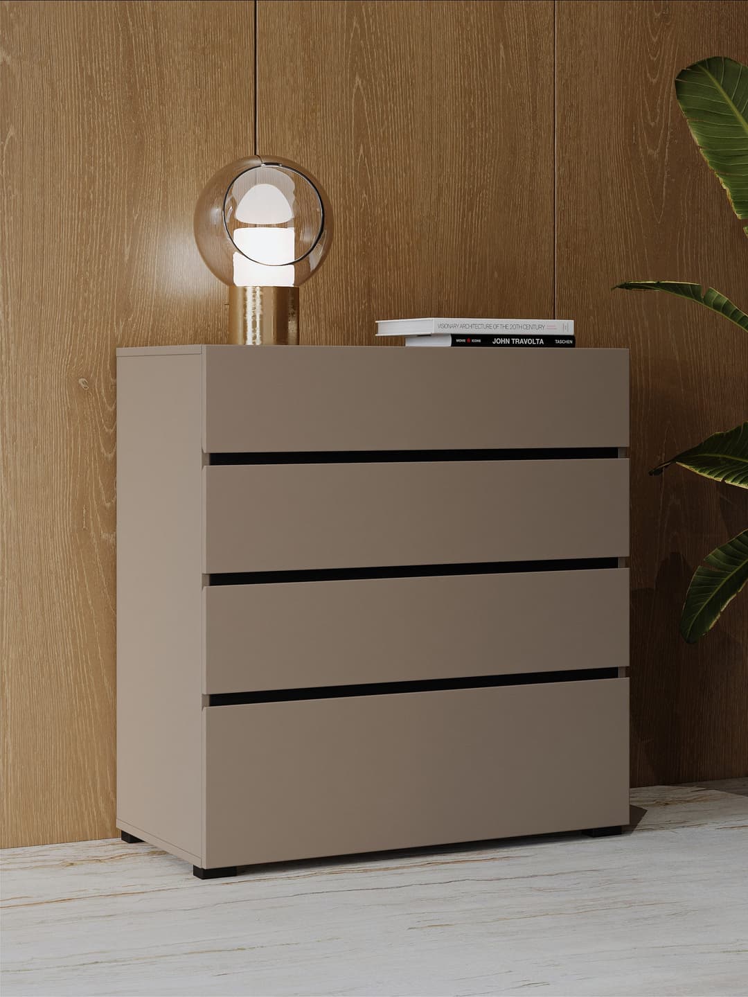 OTTO home Schubkastenkommode Cross | Braun