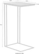 INOSIGN Beistelltisch Sterling | Schwarz 5