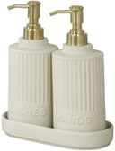 Wenko Heidi Seifenspender Set | Beige