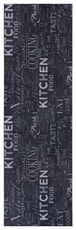 HANSE Home Küchenläufer Wild Kitchen Board | Schwarz