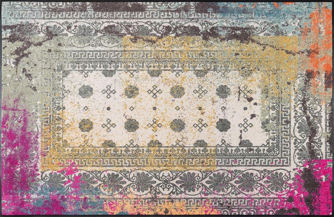 wash+dry by Kleen-Tex Teppich Taza | Mehrfarbig