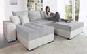 COLLECTION AB Ecksofa Josy L-Form | Grau 2
