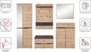Innostyle Garderoben-Set MEMPHIS | Holztöne 5