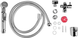 CORNAT Handbrause Brause-Set für Bidet | Silber