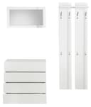 borchardt Möbel Garderoben-Set Vaasa 3 | Weiß 4