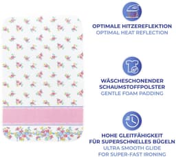 Maximex Bügeltuch Modell Blütenpracht | Mehrfarbig