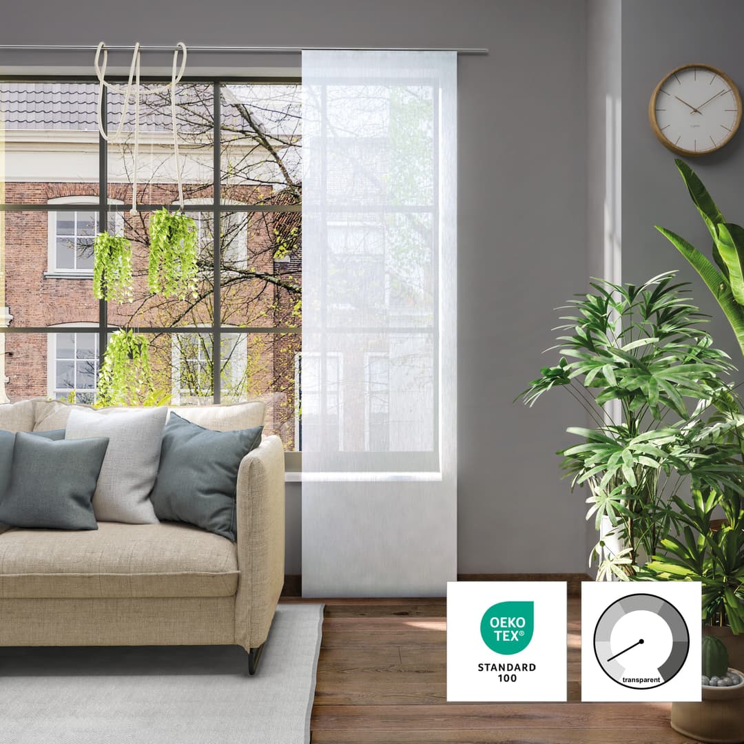 Neutex for you! Schiebegardine Libre-ECO | Grau