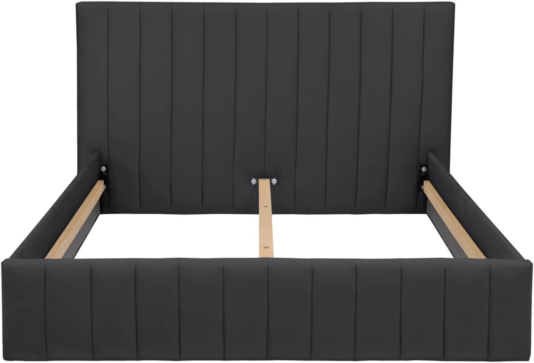 Home affaire Polsterbett Effy | Schwarz