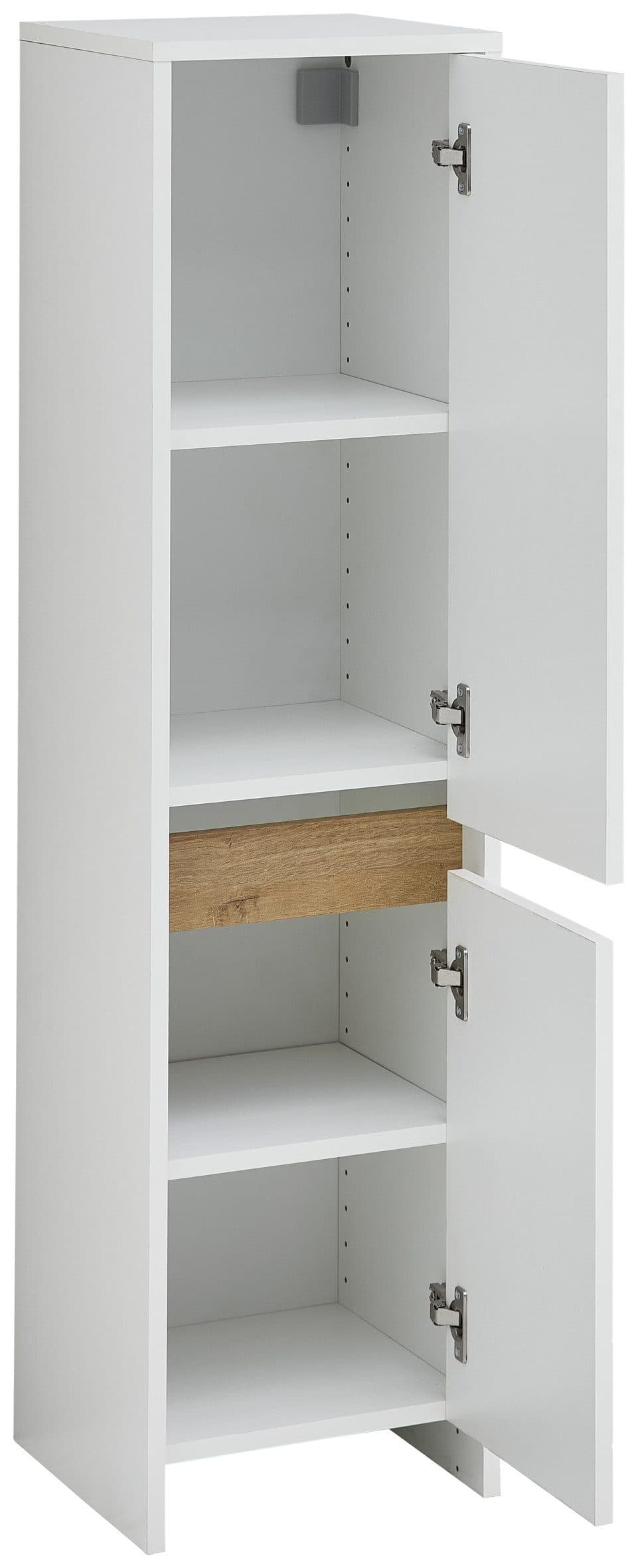 Saphir Quickset 100 Midischrank | Weiß