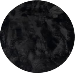 Paco Home Fellteppich Kunstfell Soft 380 | Schwarz