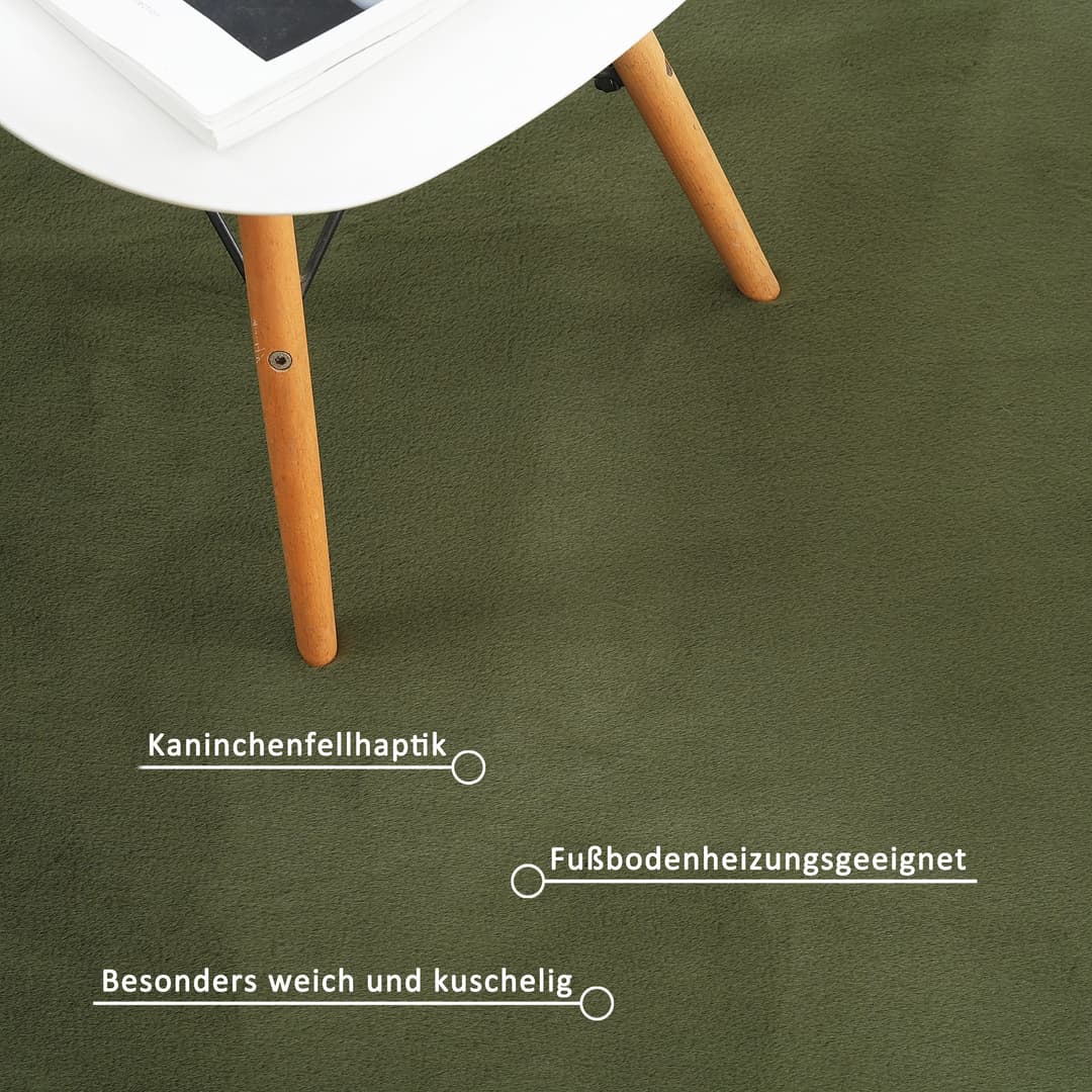 OTTO home Fellteppich Balu | Grün