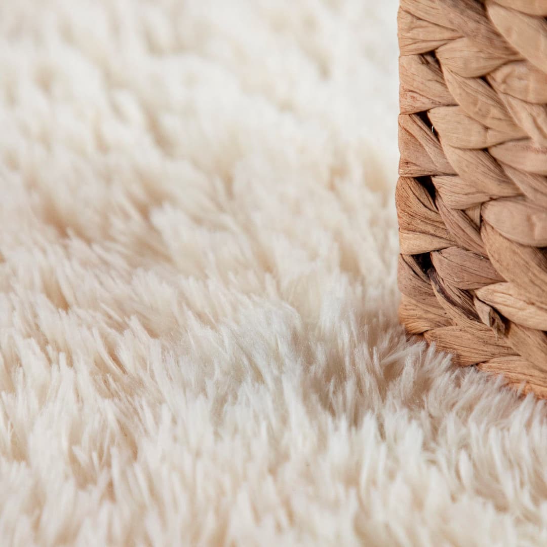 Paco Home Hochflor-Teppich Silky 591 | Beige