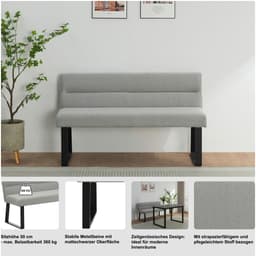 OTTO home Essbank Ivanna | Schwarz