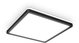 B.K.Licht Panel LED Deckenleuchte | Schwarz