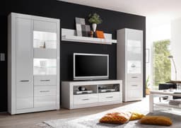 Home affaire Wohnwand BIANCO | Weiß