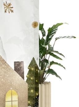 OTTO home Scheibengardine Noel | Mehrfarbig