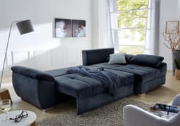 Jockenhöfer Gruppe Ecksofa Alster L-Form | Blau