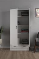 INOSIGN Kleiderschrank Space | Weiß 3