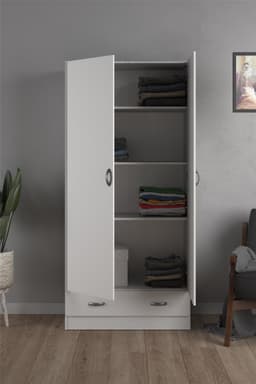INOSIGN Kleiderschrank Space | Weiß