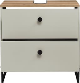 BASIC by Balculina Linea Waschbeckenunterschrank | Grau