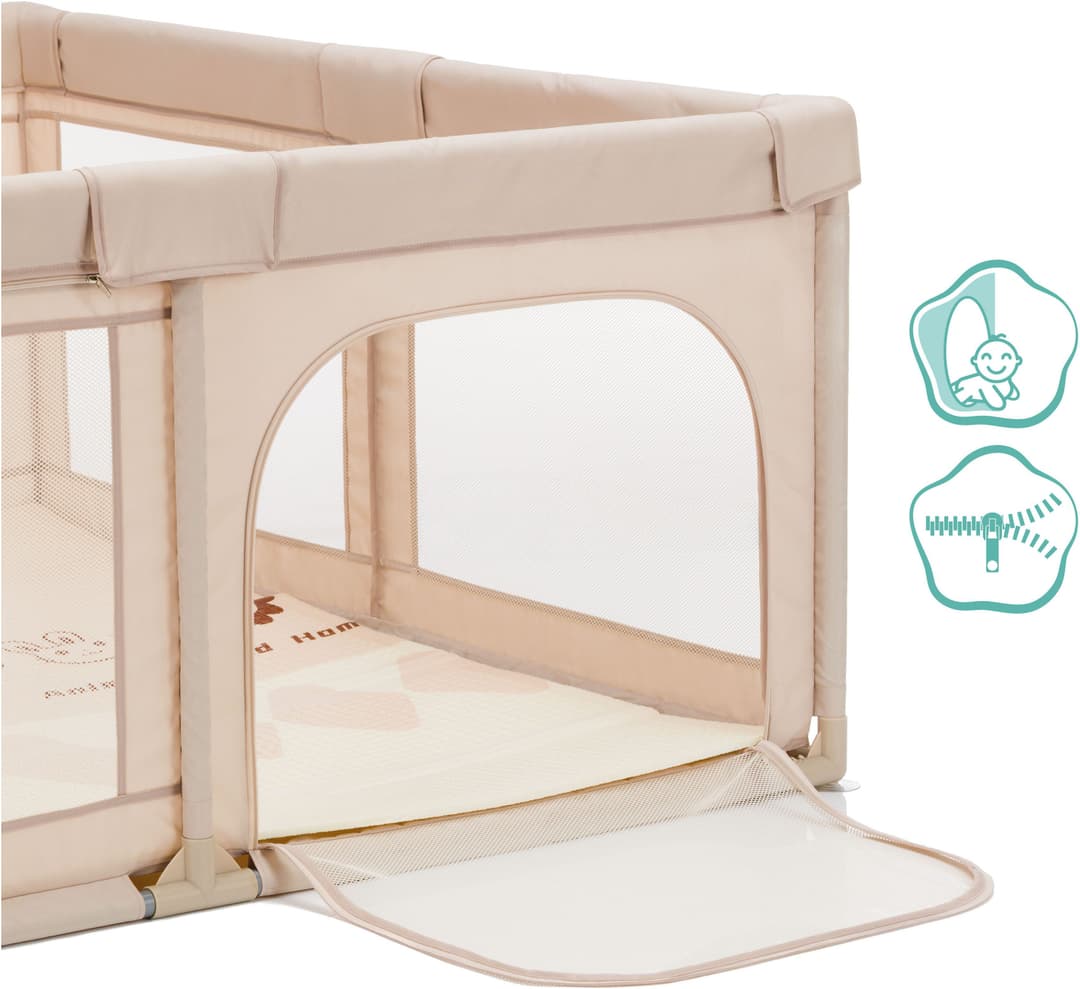 Fillikid Laufgitter Malta | Beige