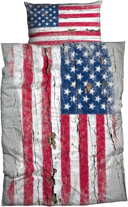 CASATEX Bettwäsche Stars & Stripes | Mehrfarbig