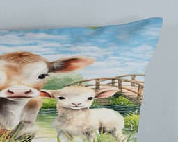 PURE luxury collection Kinderbettwäsche Farm animals | Mehrfarbig
