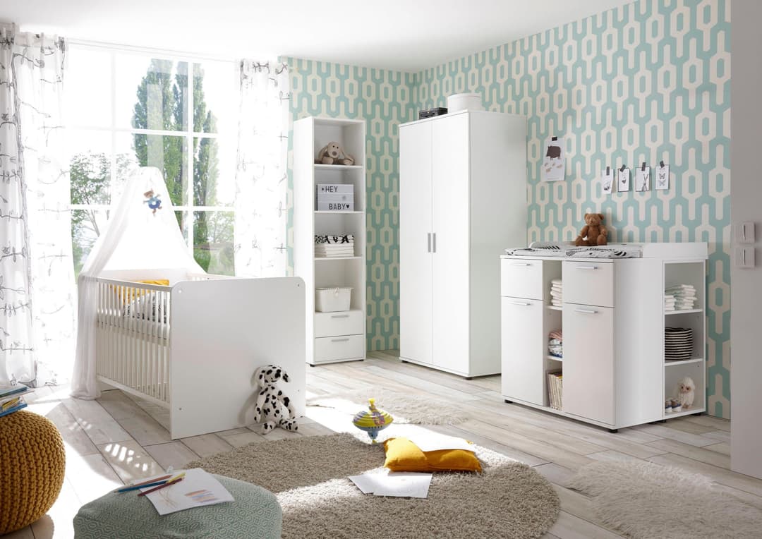 Begabino Babybett Bibo | Weiß