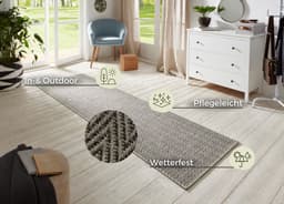 HANSE Home Läufer Nature 500 | Grau