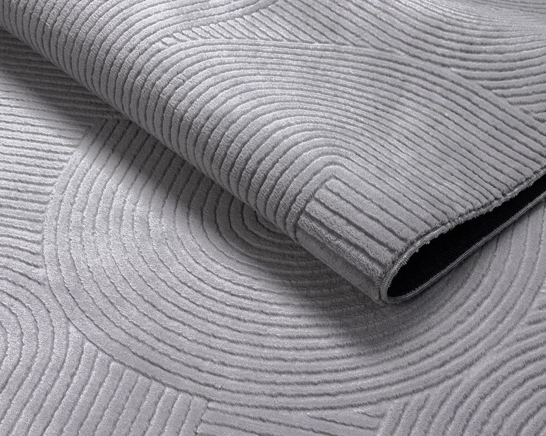 the carpet Teppich Rio | Grau