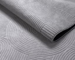 the carpet Teppich Rio | Grau