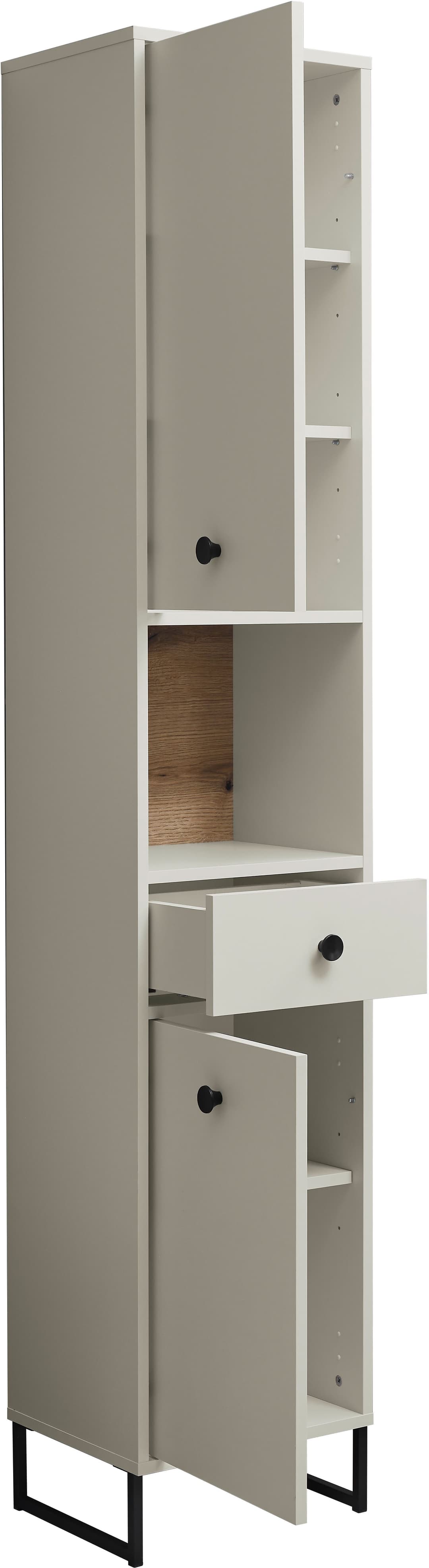 BASIC by Balculina Hochschrank Linea | Beige